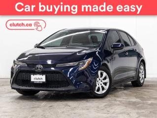 Used 2020 Toyota Corolla LE w/ Apple CarPlay, Rearview Cam, Bluetooth for sale in Toronto, ON