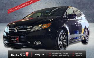 Used 2015 Honda Odyssey Touring w-RES & Navi|Leather/DVD/No Accidents for sale in Winnipeg, MB