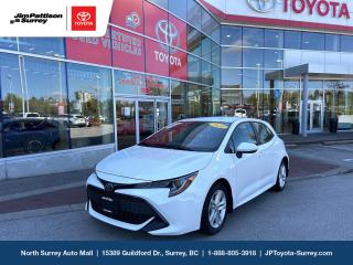Used 2020 Toyota Corolla Hatchback CVT for sale in Surrey, BC