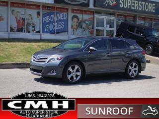 Used 2014 Toyota Venza Limited  CAM LEATH ROOF P/GATE 20-AL for sale in St. Catharines, ON
