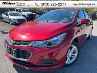Used 2017 Chevrolet Cruze LT  LT, AUTO, SUNROOF, REMOTE START. CONVENIENCE PACKAGE for sale in Ottawa, ON