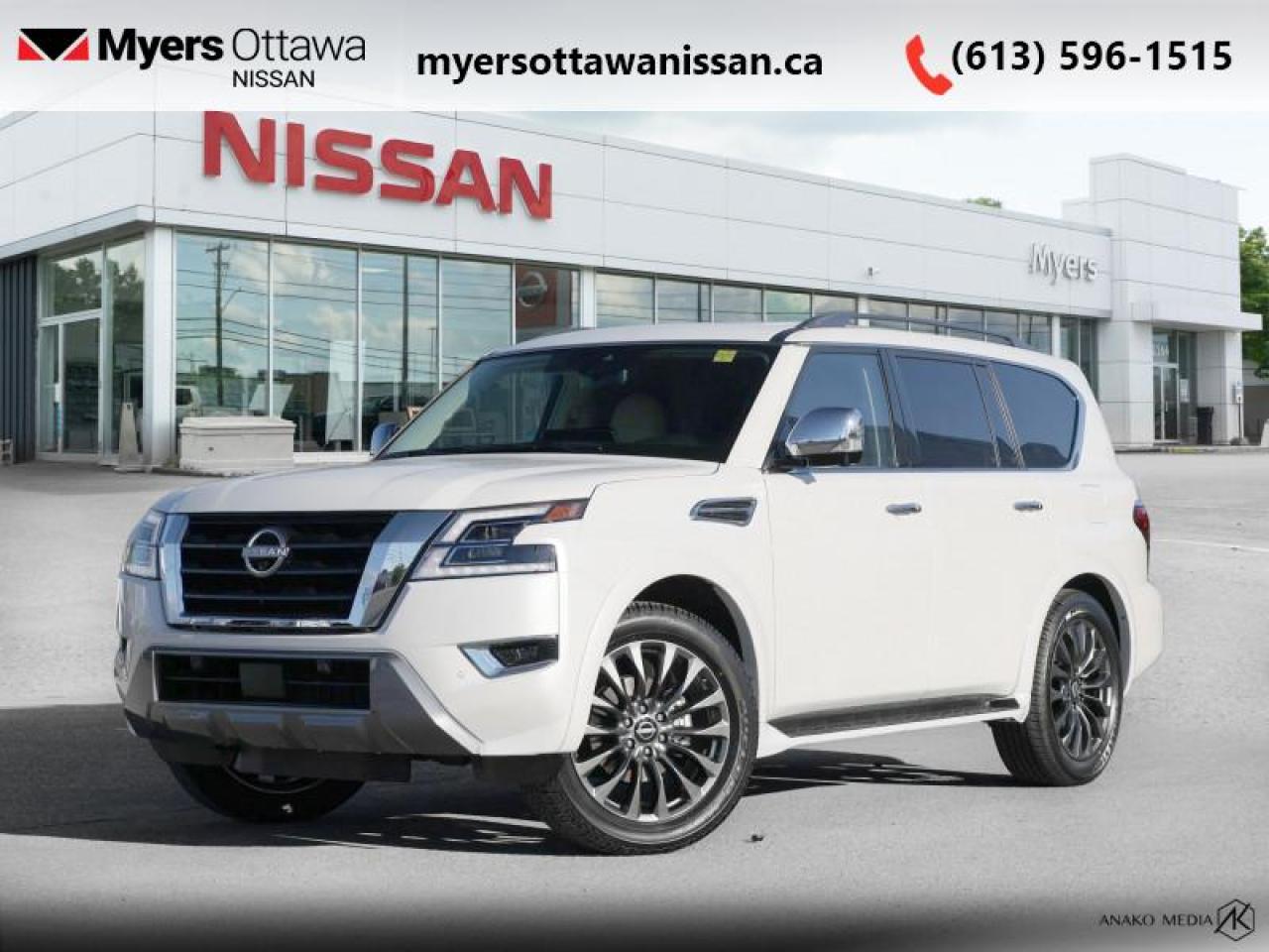 New 2024 Nissan Armada Platinum  -  Cooled Seats -  Sunroof for sale in Ottawa, ON