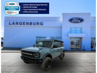 Used 2022 Ford Bronco 4 Door Advanced 4x4 for sale in Langenburg, SK