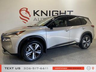 Used 2021 Nissan Rogue Platinum | Low KM's | Accident Free | Heads up Display for sale in Moose Jaw, SK