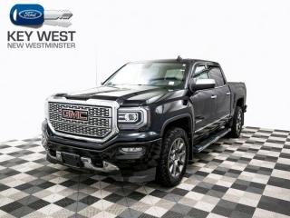 This 4x4 Sierra 1500 Denali is equipped with sunroof, leather seats, back-up camera, and heated/cooled seats.This vehicle comes with our Buy With Confidence program. This includes a 30 day/2,000Km exchange policy, No charge 6 month warranty (only applicable if factory powertrain warranty has expired), Complete safety and mechanical inspection, as well as Carproof Report and full vehicle disclosure!We have competitive finance rates and a great sales team to facilitate your next vehicle purchase.Come to Key West Ford and check out the biggest selection on new and used vehicles in the Lower Mainland. We are the #1 Volume Dealer in BC, and have been voted as the #1 Dealer for Customer Experience on DealerRater. Call or email us today to book a test drive. Price does not include $699 Dealer Documentation Fee, levys, and applicable taxes.Dealer #7485