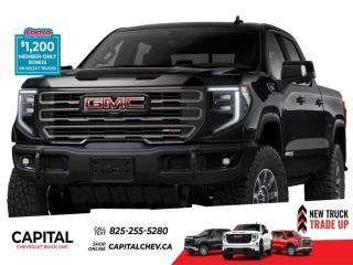 Delivers 15 Highway MPG and 17 City MPG! This GMC Sierra 1500 delivers a Gas V8 6.2L/376 engine powering this Automatic transmission. ENGINE, 6.2L ECOTEC3 V8 (420 hp [313 kW] @ 5600 rpm, 460 lb-ft of torque [624 Nm] @ 4100 rpm); featuring Dynamic Fuel Management, Wireless, Apple CarPlay / Wireless Android Auto, Wireless charging.*This GMC Sierra 1500 Comes Equipped with These Options *Wipers, front rain-sensing, Windows, power rear, express down, Windows, power front, drivers express up/down, Window, power, rear sliding with rear defogger, Window, power front, passenger express up/down, Wi-Fi Hotspot capable (Terms and limitations apply. See onstar.ca or dealer for details.), Wheels, 18 x 8.5 (45.7 cm x 21.6 cm) Painted aluminum with dark panted pockets, Wheels, 18 x 8.5 (45.7 cm x 21.6 cm) Gloss Black painted full-size, spare Aluminum, Wheelhouse liners, rear, USB Ports, 2, Charge/Data ports located inside centre console.* Visit Us Today *Come in for a quick visit at Capital Chevrolet Buick GMC Inc., 13103 Lake Fraser Drive SE, Calgary, AB T2J 3H5 to claim your GMC Sierra 1500!