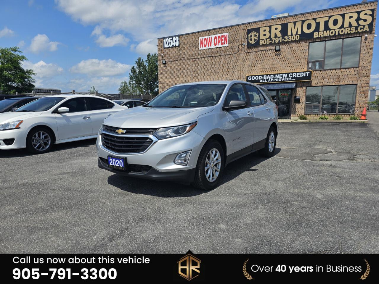 Used 2020 Chevrolet Equinox LS | No Accidents for sale in Bolton, ON