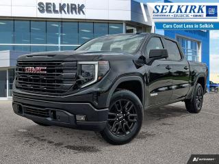 <b>Aluminum Wheels,  Remote Start,  Apple CarPlay,  Android Auto,  Streaming Audio!</b><br> <br> <br> <br>  With a bold profile and distinctive stance, this 2024 Sierra turns heads and makes a statement on the jobsite, out in town or wherever life leads you. <br> <br>This 2024 GMC Sierra 1500 stands out in the midsize pickup truck segment, with bold proportions that create a commanding stance on and off road. Next level comfort and technology is paired with its outstanding performance and capability. Inside, the Sierra 1500 supports you through rough terrain with expertly designed seats and robust suspension. This amazing 2024 Sierra 1500 is ready for whatever.<br> <br> This onyx black Crew Cab 4X4 pickup   has an automatic transmission and is powered by a  310HP 2.7L 4 Cylinder Engine.<br> <br> Our Sierra 1500s trim level is Elevation. Upgrading to this GMC Sierra 1500 Elevation is a great choice as it comes loaded with a monochromatic exterior featuring a black gloss grille and unique aluminum wheels, a massive 13.4 inch touchscreen display with wireless Apple CarPlay and Android Auto, wireless streaming audio, SiriusXM, plus a 4G LTE hotspot. Additionally, this pickup truck also features IntelliBeam LED headlights, remote engine start, forward collision warning and lane keep assist, a trailer-tow package, LED cargo area lighting, teen driver technology plus so much more! This vehicle has been upgraded with the following features: Aluminum Wheels,  Remote Start,  Apple Carplay,  Android Auto,  Streaming Audio,  Teen Driver,  Locking Tailgate. <br><br> <br>To apply right now for financing use this link : <a href=https://www.selkirkchevrolet.com/pre-qualify-for-financing/ target=_blank>https://www.selkirkchevrolet.com/pre-qualify-for-financing/</a><br><br> <br/> Weve discounted this vehicle $2825. Total  cash rebate of $900 is reflected in the price.   Incentives expire 2024-05-31.  See dealer for details. <br> <br>Selkirk Chevrolet Buick GMC Ltd carries an impressive selection of new and pre-owned cars, crossovers and SUVs. No matter what vehicle you might have in mind, weve got the perfect fit for you. If youre looking to lease your next vehicle or finance it, we have competitive specials for you. We also have an extensive collection of quality pre-owned and certified vehicles at affordable prices. Winnipeg GMC, Chevrolet and Buick shoppers can visit us in Selkirk for all their automotive needs today! We are located at 1010 MANITOBA AVE SELKIRK, MB R1A 3T7 or via phone at 204-482-1010.<br> Come by and check out our fleet of 80+ used cars and trucks and 180+ new cars and trucks for sale in Selkirk.  o~o