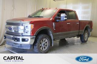 Used 2019 Ford F-350 Super Duty SRW King Ranch SuperCrew **Local Trade, Leather, Power Boards, 6.7L, Sunroof** for sale in Regina, SK