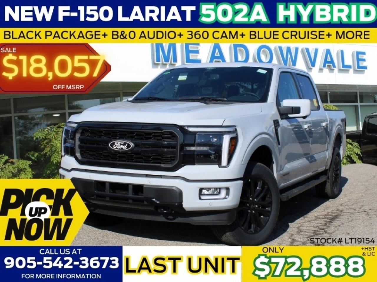 New 2024 Ford F-150 Lariat for sale in Mississauga, ON