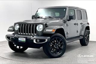 Used 2021 Jeep Wrangler Unlimited 4xe Sahara for sale in Richmond, BC