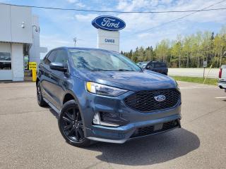 <p>2024 Ford Edge</p><p> </p><p>ST-Line 4D Sport Utility AWD EcoBoost 2.0L I4 Turbocharged </p><p> </p><p>Stone Blue</p><p> </p><p>One Owner, Local Trade, Dealer Maintained W/New Rotors!!</p><p> </p><p>The Edge ST-LINE features sportier exterior styling cues, such as unique color matching front and rear bumpers, body-colored accents and more aggressive stance. Inside, you will enjoy the sportier seats with special red stitching and unique styling!</p><p> </p><p>AWD, Front dual zone A/C, Heated front seats, Heated Steering Wheel, Panoramic Vista Roof, Power Liftgate, Wireless Charging Pad For Cellphones, Wheels: 20 Premium Gloss Black-Painted Aluminum, Apple CarPlay/Android Auto. </p><p> </p><p>Benefits of shopping at Canso Ford: </p><p>- Carfax report with every quality pre-owned vehicle </p><p>- Full tank of fuel with every quality pre-owned vehicle </p><p>- 1-Year Tire and Rim Protection with every quality pre-owned vehicle.</p><p><span style=color: #1e293b; font-family: Ford Antenna, sans-serif; font-size: 16px; letter-spacing: 0.4px;>- 3-month or 5000km PremiumCare warranty</span></p><p><span style=color: #1e293b; font-family: Ford Antenna, sans-serif; font-size: 16px; letter-spacing: 0.4px;><span style=letter-spacing: 0.4px;>- 172 Point Inspection</span></span></p>