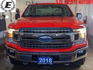 <p>THE 2018 FORD F-150 OFFERS THE PERFORMANCE ANDPOWER THAT PERSONAL AND PROFESSIONAL TRUCK BUYERS REQUIRE!! WITH THE 5.0L COYOTE MOTOR YOU HAVE THE CAPIBILITY TO TOW UP TO 11,600 LBS WITH 395 HORSEPOWER. COME BY ECKERT AUTO SALES TODAY TO TAKE A TEST DRIVE. WHY PURCHASE THIS CAR AT ECKERT AUTO SALES? WE HAVE BEEN IN BUSINESS OVER 17 YEARS AND HAVE THE HIGHEST CUSTOMER SATISFACTION AND SOME OF THE LOWEST PRICES IN CANADA. INCLUDED IN THE PRICE IS THE SAFETY, OIL CHANGE AND ANYTHING ELSE THAT IS REQUIRED. WE DO NOT HAVE EXTRA OR HIDDEN FEES EVER!! JUST HONEST PRICING. GIVE CHRIS OR TINA A CALL TODAY TO ARRANGE FINANCING OR FOR MORE INFORMATION (705)797-1100.</p>