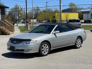 Used 2002 Toyota Camry Solara SE CONVERTIBLE for sale in Gananoque, ON