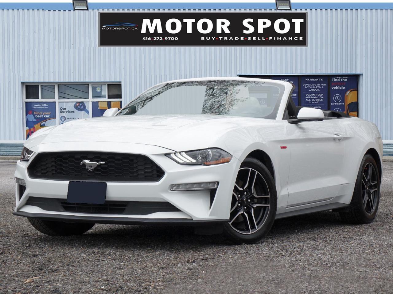 Used 2018 Ford Mustang ECOBOOST CONVERTIBLE for sale in Scarborough, ON