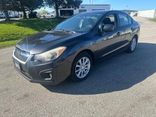 <p>2012 SUBARU IMPREZA - ALL WHEEL DRIVE</p><p>170000KM</p><p>2.0L 4CYL ENGINE</p><p>5SPD MANUAL</p><p>POWER WINDOWS</p><p>POWER LOCKS</p><p>KEYLESS ENTRY</p><p>ALLOY WHEELS</p><p> </p><p>$7995 CERTIFIED + TAX</p><p>FINANCING AND WARRANTY AVAILABLE ON APPROVED CREDIT, ALL CREDIT SITUATIONS WELCOME.</p><p>EAGLE AUTO SALES</p><p>519-998-3156</p><p> </p><p>VIEWING BY APPOINTMENT, PLEASE CALL AHEAD TO CHECK AVAILABILITY.</p>