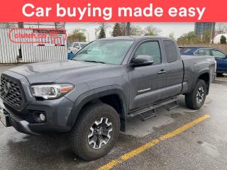Used 2022 Toyota Tacoma TRD Off Road 4x4 Access Cab w/ Apple CarPlay & Android Auto, Rearview Cam, Bluetooth for sale in Toronto, ON