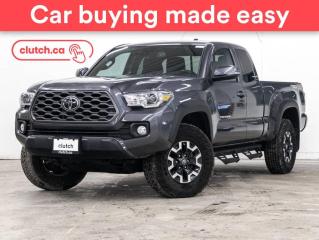 Used 2022 Toyota Tacoma TRD Off Road 4x4 Access Cab w/ Apple CarPlay & Android Auto, Rearview Cam, Bluetooth for sale in Toronto, ON