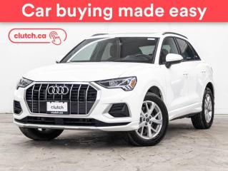Used 2023 Audi Q3 Komfort AWD w/ Apple CarPlay & Android Auto, Rearview Cam, Bluetooth for sale in Toronto, ON