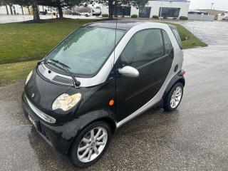 <p>2006 MERCEDES SMART FORTWO - DIESEL</p><p>110000KM</p><p>0.8L 3CYL MERCEDES TURBO INTERCOOLED DIESEL ENGINE</p><p>AUTOMATIC</p><p>POWER WINDOWS</p><p>POWER LOCKS</p><p>KEYLESS ENTRY</p><p>$6495 CERTIFIED + TAX</p><p>FINANCING AND WARRANTY AVAILABLE ON APPROVED CREDIT</p><p>EAGLE AUTO SALES</p><p>519-998-3156</p>