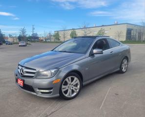 Used 2012 Mercedes-Benz C 350 Coupe,~ C350,~ Leather panam Roof,~ Warranty Avaia for sale in Toronto, ON