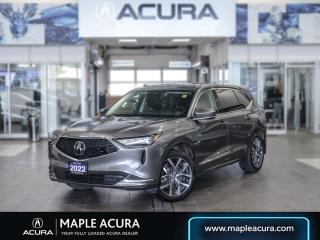 Navigation System, Panoramic Sunroof, 2-ways remote starter, Bluetooth, Remote Start, Lane Departure, Market Value Pricing, Not a Rental, Local Trade, 30 Day 1,000km safety related and 90 Day 5,000 km engine and transmission warranty, Acura Certified Vehicles come with an Acura 7 yrs / 160,000 km Certified Warranty., ** All vehicles are all in priced, No additional fees are applied., Ask us about including Acuras 40 month Tire and Rim warranty., Ebony Lthr Leather, 20" Alloy Wheels, Exterior Parking Camera Rear, Memory seat, Power Liftgate, Power moonroof, Radio: ELS Studio Premium Audio System, Rear window defroster, Steering wheel memory.

Recent Arrival! 2022 Acura MDX Technology SH-AWD
SH-AWD 3.5L SOHC 10-Speed Automatic AWD


** All vehicles are all in priced, No additional fees are applied. Buying an used vehicle from Maple Acura is always a safe investment. We know you want to be confident in your choice and we want you to be fully satisfied. Thats why ALL our used vehicles come with our limited warranty peace of mind package included in the price. No questions, no discussion - 30 days or 1,000 km safety related warranty 90 days or 5,000 kilometre powertrain coverage. From the day you pick up your new car you can rest assured that we have you covered.