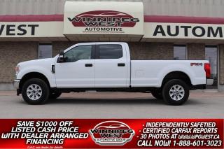 Used 2022 Ford F-350 FX4 6.2L 4X4, WELL EQUIPPED/8FT BOX, ONLY 32K KMS! for sale in Headingley, MB