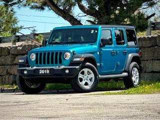 Used 2019 Jeep Wrangler Unlimited SPORT S 4X4 | HEATED SEATS & WHEEL | REMOTE START for sale in Waterloo, ON