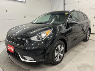 ONLY 45,000 KMS!! Hybrid EX w/ heated leather-trimmed seats, heated steering, backup camera w/ rear park sensors, 7-inch touchscreen w/ Apple CarPlay & Android Auto, wireless charger, dual-zone climate control, keyless entry w/ push start, full power group incl. power folding mirrors, automatic headlights, auto-dimming rearview mirror, leather-wrapped steering wheel, Bluetooth and Sirius XM!
