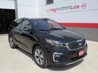 Used 2019 Kia Sorento SX (**V6**ALLOY WHEELS**AWD**FOG LIGHTS**LEATHER** POWER DRIVERS/PASSENGERS SEAT** BLIND SPOT MONITORING**NAVIGATION** PUSH BUTTON START**PANORAMIC SUNROOF**MEMORY DRIVERS SEAT**POWER HATCH**AUTO HEADLIGHTS**BACKUP CAMERA**HEATED/VENTILATED SEATS**HEATED for sale in Tillsonburg, ON