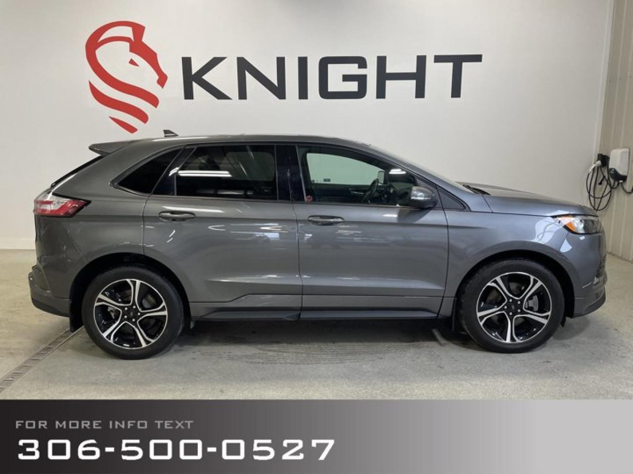 Used 2022 Ford Edge ST, Loaded with Cold Weather Pkg - 365 HP! for sale in Moose Jaw, SK