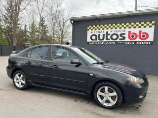 Used 2008 Mazda MAZDA3 GT ( MANUELLE - CUIR - 190 000 KM ) for sale in Laval, QC