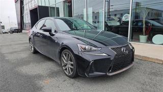 LUXURY ON A BUDGET!Black 2017 Lexus IS 300 AWD 6-Speed Automatic 3.5L V6 DOHC VVT-i 24VSteele Mitsubishi has the largest and most diverse selection of preowned vehicles in HRM. Buy with confidence, knowing we use fair market pricing guaranteeing the absolute best value in all of our pre owned inventory!Steele Auto Group is one of the most diversified group of automobile dealerships in Canada, with 60 dealerships selling 29 brands and an employee base of well over 2300. Sales are up over last year and our plan going forward is to expand further into Atlantic Canada and the United States furthering our commitment to our Canadian customers as well as welcoming our new customers in the USA.Reviews:* The IS is easily enjoyed by drivers after a blend of touring-ready comfort, pleasing performance, decent fuel economy, and a high-quality interior that fully supports its promise of premium motoring. Many owners note excellent interior build quality, and a feeling of solid durability. Source: autoTRADER.ca