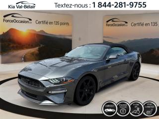 Used 2019 Ford Mustang ECOBOOST PREMIUM *CONVERTIBLE *GPS *SIEGES VENTILÉ for sale in Québec, QC