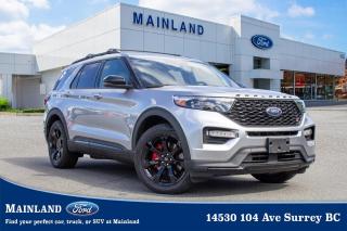 <p><strong><span style=font-family:Arial; font-size:18px;>Underneath starlit skies, your dream car awaits at Mainland Ford  the 2021 Ford Explorer ST with STREET PACK, PREMIUM TECH, and PANO ROOF, ready to redefine your journey with elegance and power..</span></strong></p> <p><span style=font-family:Arial; font-size:18px;>Ladies and gentlemen, boys and girls, if ever there was a carriage crafted to conquer the boundless frontier of our modern roads, this Ford Explorer ST is it.. With only 39,954 km on the odometer, this marvel in silver is as sprightly as a young colt on a spring morning.. Step inside, where the black leather upholstery whispers of luxury and adventure, and the panorama roof offers you a gaze at the heavens, reminiscent of a night on the Mississippi under a blanket of stars..</span></p> <p><span style=font-family:Arial; font-size:18px;>This vessel isnt just about beauty; its equipped with a robust 3.0L 6cyl engine and a 10-speed automatic transmission that ensures a ride as smooth as the sweet talk of Tom Sawyer.. With features galore, including a navigation system to guide you along unknown paths and a host of safety features like ABS brakes and electronic stability, this Explorer promises peace of mind alongside exhilarating experiences.. The ventilated front seats offer a cool respite during your summer escapades, while the automatic temperature control maintains an oasis within, no matter the clime outside..</span></p> <p><span style=font-family:Arial; font-size:18px;>And lets not forget the modern necessities that make this carriage a beacon of the future  from the power steering and windows to the high-tech driver assists like auto high-beam headlights and traffic sign information, every detail ensures that your journey is not just traveled, but celebrated.. As Mark Twain might muse, The secret of getting ahead is getting started.. So why not start your adventure today with this embodiment of freedom and flair? At Mainland Ford, we speak your language, ensuring that your journey to owning this magnificent beast is as delightful as the drives youll take..</span></p> <p><span style=font-family:Arial; font-size:18px;>Thought of the day: Twenty years from now, you will be more disappointed by the things you didnt do than by the ones you did.. So throw off the bowlines.. Sail away from the safe harbor..</span></p> <p><span style=font-family:Arial; font-size:18px;>Catch the trade winds in your sails.. Explore.. Dream..</span></p> <p><span style=font-family:Arial; font-size:18px;>Discover. And what better companion for such exploits than this 2021 Ford Explorer ST?

Dont let this ship sail without you, my friends.. Come down to Mainland Ford and claim your ticket to the grandest adventure yet.</span></p><hr />
<p><br />
<br />
To apply right now for financing use this link:<br />
<a href=https://www.mainlandford.com/credit-application/>https://www.mainlandford.com/credit-application</a><br />
<br />
Looking for a new set of wheels? At Mainland Ford, all of our pre-owned vehicles are Mainland Ford Certified. Every pre-owned vehicle goes through a rigorous 96-point comprehensive safety inspection, mechanical reconditioning, up-to-date service including oil change and professional detailing. If that isnt enough, we also include a complimentary Carfax report, minimum 3-month / 2,500 km Powertrain Warranty and a 30-day no-hassle exchange privilege. Now that is peace of mind. Buy with confidence here at Mainland Ford!<br />
<br />
Book your test drive today! Mainland Ford prides itself on offering the best customer service. We also service all makes and models in our World Class service center. Come down to Mainland Ford, proud member of the Trotman Auto Group, located at 14530 104 Ave in Surrey for a test drive, and discover the difference!<br />
<br />
*** All pre-owned vehicle sales are subject to a $699 documentation fee, $149 Fuel / E-Fill Surcharge, $599 Safety and Convenience Fee and $500 Finance Placement Fee (if applicable) plus applicable taxes. ***<br />
<br />
VSA Dealer# 40139</p>

<p>*All prices plus applicable taxes, applicable environmental recovery charges, documentation of $599 and full tank of fuel surcharge of $76 if a full tank is chosen. <br />Other protection items available that are not included in the above price:<br />Tire & Rim Protection and Key fob insurance starting from $599<br />Service contracts (extended warranties) for coverage up to 7 years and 200,000 kms starting from $599<br />Custom vehicle accessory packages, mudflaps and deflectors, tire and rim packages, lift kits, exhaust kits and tonneau covers, canopies and much more that can be added to your payment at time of purchase<br />Undercoating, rust modules, and full protection packages starting from $199<br />Financing Fee of $500 when applicable<br />Flexible life, disability and critical illness insurances to protect portions of or the entire length of vehicle loan</p>