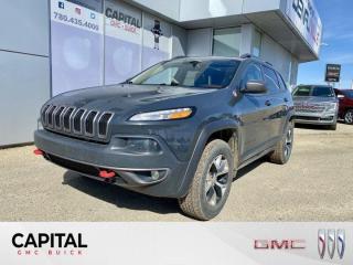Used 2017 Jeep Cherokee TRAILHAWK LEATHER Plus Pkg 4WD * PANORAMIC SUNROOF * 3.2L V6 * HEATED SEATS * for sale in Edmonton, AB