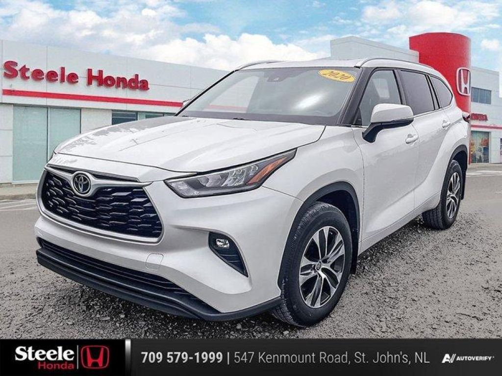 Used 2020 Toyota Highlander XLE for Sale in St. John's, Newfoundland and Labrador