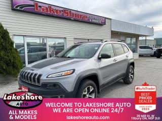 Used 2018 Jeep Cherokee Trailhawk Leather Plus for sale in Tilbury, ON