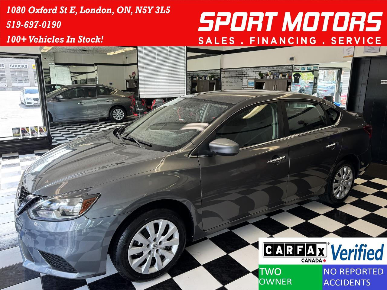 Used 2018 Nissan Sentra SV+Camera+Heated Seats+New Tires+CLEAN CARFAX for sale in London, ON