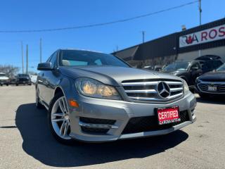 Used 2013 Mercedes-Benz C-Class AUTO NO ACCIDENT 4MATIC SAFETY INCLUDED SUNROOF for sale in Oakville, ON