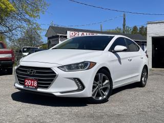 Used 2018 Hyundai Elantra GLS TRIM/SUNROOF/NAVY/TRACTION CNTRL/CERTIFIED. for sale in Scarborough, ON
