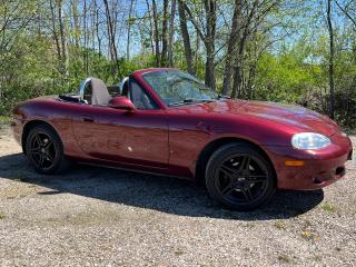 <p>2003 Mazda Miata MX-5 1.8L L4 DOHC 16V Automatic</p><p>Power windows, power locks, cd players, power mirrors, manual convertible top</p><p>Discover YOUR trusted local dealership with a 30-year history - Callan Motor. Say goodbye to hidden fees and find a straightforward , hassle-free, transparent buying experience. We price our vehicles at or below marketing value, continuously check our pricing verses market to ensure we are offering our customers the best options.</p><p>Visit us in Perth, Ontario, conveniently located on highway 7. Drop by or book an appointment to find a quality vehicle with ease. </p>