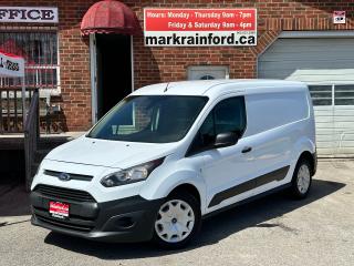 <p>Nice tidy LOW KM Ford Transit Connect from Odessa, ON! This XL trim cargo van looks nice in its White paint and factory wheel covers, with everything you could need in a smaller cargo van! The exterior features keyless entry, daytime running lights and headlights, 3 access doors and rear cargo doors, and a peppy fuel-efficient 2.5L 4-cylinder engine and automatic transmission! The interior is clean and comfortable with seating for 2 occupants, power door locks and windows, a spacious rubberized cargo area with a cargo cage/divider, multiple securing points, a sliding side door for ease of access, steering wheel audio and cruise control, an easy to read and use gauge cluster, central AM/FM Radio with Bluetooth, Microsoft SYNC, Backup Camera, CD Player, A/C climate control, USB/AUX/12V accessory ports and more!</p><p>Perfect for parcels, tools, or maybe even a dirtbike! Whatever you can fit inside, this is a great way to get mobile!</p><p> </p><p>Call (905) 623-2906</p><p> </p><p>Text Ryan: (905) 429-9680 or Email: ryan@markrainford.ca</p><p> </p><p>Text Mark: (905) 431-0966 or Email: mark@markrainford.ca</p>