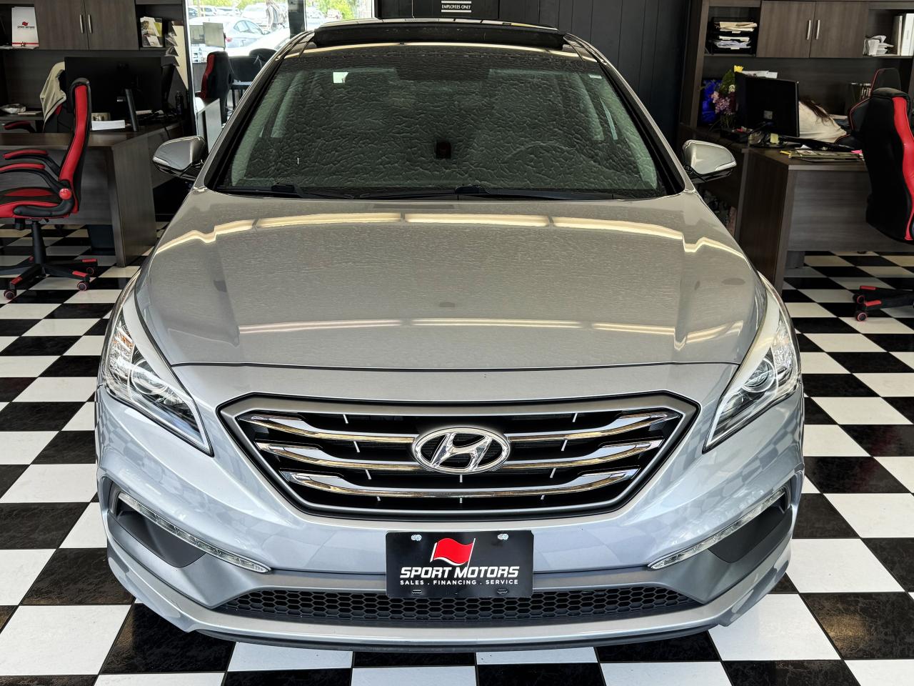 2016 Hyundai Sonata Sport TECH+Pano Roof+GPS+Remote Start+CLEAN CARFAX - Photo #6