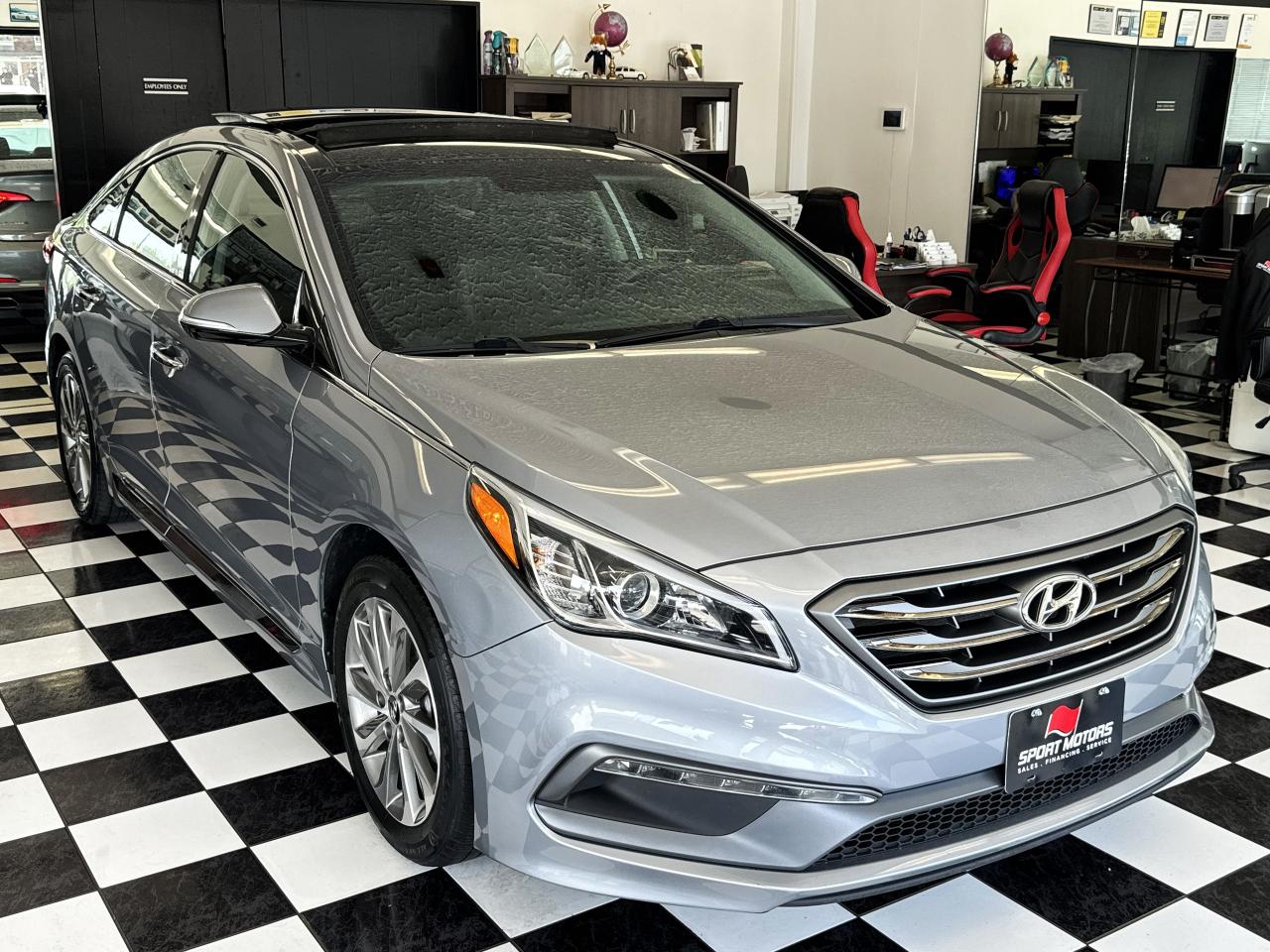 2016 Hyundai Sonata Sport TECH+Pano Roof+GPS+Remote Start+CLEAN CARFAX - Photo #5