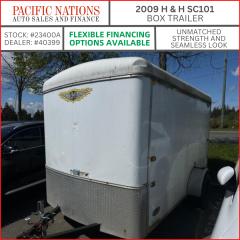 Used 2009 H & H SC101 BOX TRAILER for sale in Campbell River, BC