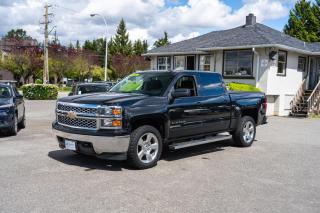 <p>Local and No Accidents! New Bodystyle Chevy Silverado 1500 Crew Cab LT 4x4 with the 5.3L Vortec V8 engine. Only 141,300 kms and in excellent condition with all of the power options, reverse camera, bluetooth, keyless-entry, electronic 4x4 control <span id=jodit-selection_marker_1715033252451_020988850010563498 data-jodit-selection_marker=start style=line-height: 0; display: none;></span>and more. </p> <p><br></p><p>Excellent, Affordable Lubrico Warranty Options Available on ALL Vehicles!</p><p><span style=background-color: rgba(var(--bs-white-rgb),var(--bs-bg-opacity)); color: var(--bs-body-color); font-family: open-sans, -apple-system, BlinkMacSystemFont, "Segoe UI", Roboto, Oxygen, Ubuntu, Cantarell, "Fira Sans", "Droid Sans", "Helvetica Neue", sans-serif; font-size: var(--bs-body-font-size); font-weight: var(--bs-body-font-weight); text-align: var(--bs-body-text-align);>All Vehicles are Safety Inspected by a 3rd Party Inspection Service. </span><br><br>We speak English, French, German, Punjabi, Hindi and Urdu Language! </p><p><br>We are proud to have sold over 14,500 vehicles to our customers throughout B.C. </p><p><br>What Makes Us Different? <br>All of our vehicles have been sent to us from new car dealerships. They are all trade-ins and we are a large remarketing centre for the lower mainland new car dealerships. We do not purchase vehicles at auctions or from private sales. <br> <br>Administration Fee of $375<br> <br>Disclaimer: <br>Vehicle options are inputted from a VIN decoder. As we make our best effort to ensure all details are accurate we can not guarantee the information that is decoded from the VIN. Please verify any options before purchasing the vehicle. <br> <br>B.C. Dealers Trade-In Centre <br>14458 104th Ave. <br>Surrey, BC <br>V3R1L9 <br>DL# 26220</p><p> <br> </p><p>6-0-4-5-8-5-1-8-3-1<span id=jodit-selection_marker_1715031292914_8639568369688433 data-jodit-selection_marker=start style=line-height: 0; display: none;></span></p>
