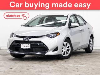 Used 2018 Toyota Corolla CE w/ Rearview Cam, Bluetooth, A/C for sale in Toronto, ON