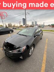 Used 2019 Hyundai Elantra Preferred w/ Apple CarPlay & Android Auto, Rearview Cam, Bluetooth for sale in Toronto, ON