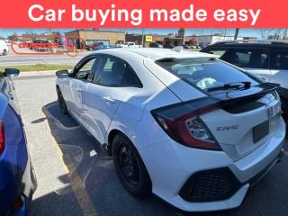 Used 2019 Honda Civic Hatchback Sport w/ Apple CarPlay & Android Auto, Rearview Cam, Bluetooth for sale in Toronto, ON